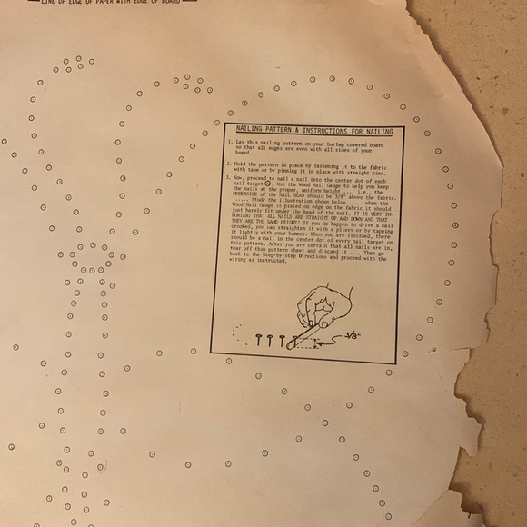 Vintage 1978 McCulla Crafts Inc, BUTTERFLY String Art Kit made in the USA - Picture 8 of 13